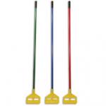 View: H146 Side Gate Wet Mop Handle, Large Yellow Plastic Head, Fiberglass Handle